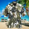 3D Butterfly Palm Flower Tropical Aloha Summer Beach Hawaiian Shirt