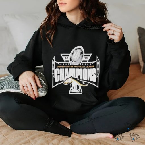Birmingham Stallions 2023 United States Football League Champions Logo Shirt