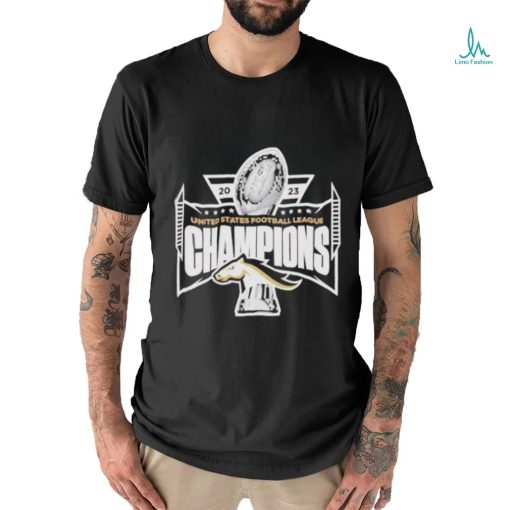 Birmingham Stallions 2023 United States Football League Champions Logo Shirt