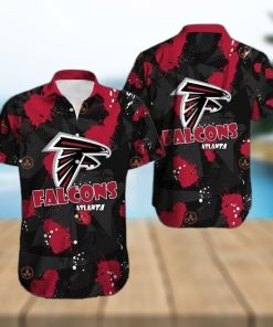 Black Aloha NFL Atlanta Falcons Hawaiian Shirt Trendy Summer Gift