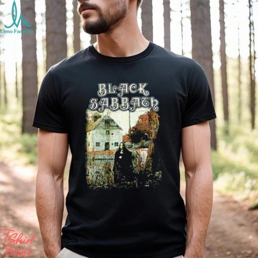 Black Sabbath First Album Vintage T Shirt Unisex Black Tee