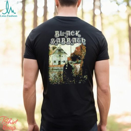 Black Sabbath First Album Vintage T Shirt Unisex Black Tee