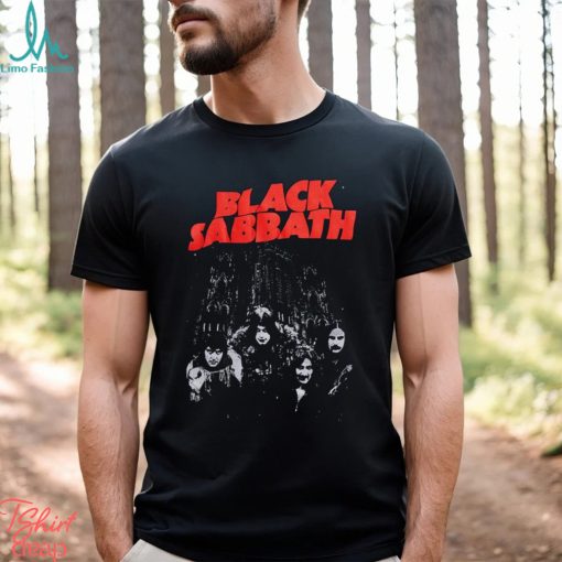 Black Sabbath Group Boyfriend Fit T Shirt