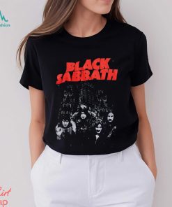 Black Sabbath Group Boyfriend Fit T Shirt