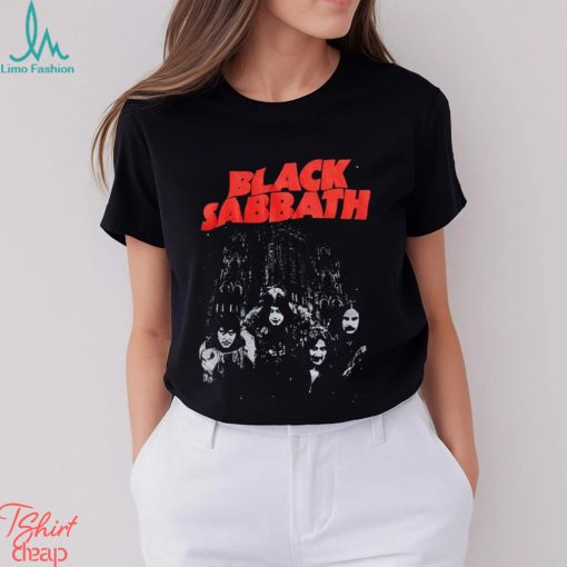 Black Sabbath Group Boyfriend Fit T Shirt