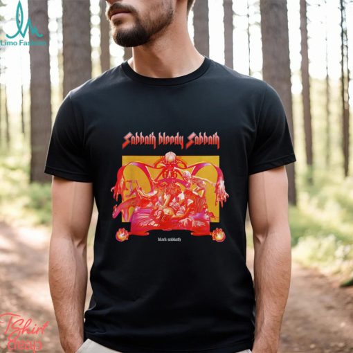 Black Sabbath Official Sabbath Bloody Sabbath Bright T shirt