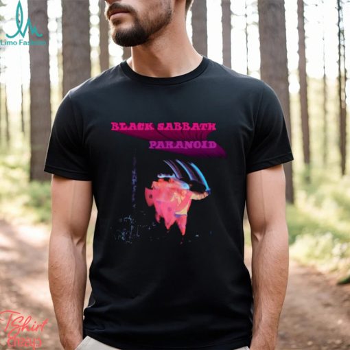 Black Sabbath Paranoid Motion Trails T Shirt