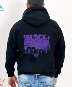 Black Sabbath Purple Graffiti Logo T shirt