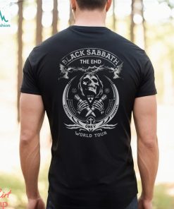 Black Sabbath Shirt, Black Sabbath The End World Tour Tee Shirt