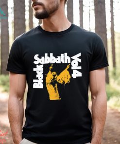 Black Sabbath T Shirt Vol. 4 Album Cover T shirt