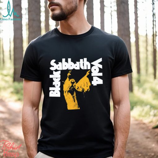 Black Sabbath T Shirt Vol. 4 Album Cover T shirt