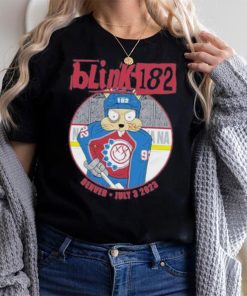 Blink 182 Denver, Co July 3 2023 World Show Shirt