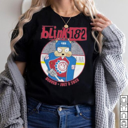 Blink 182 Denver, Co July 3 2023 World Show Shirt