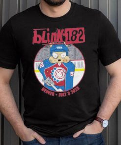 Blink 182 Denver, Co July 3 2023 World Show Shirt