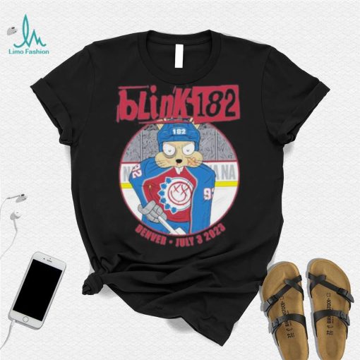 Blink 182 Denver, Co July 3 2023 World Show Shirt