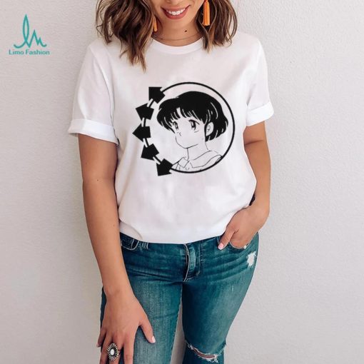 Blink 182 Smiley anime girl Akane Tendo White Shirt