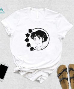 Blink 182 Smiley anime girl Akane Tendo White Shirt