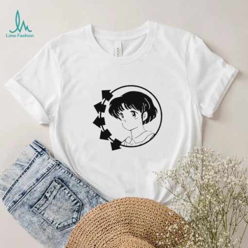 Blink 182 Smiley anime girl Akane Tendo White Shirt