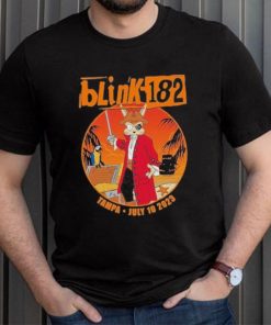 Blink 182 World Tour 2023 Amalie Arena Tampa, FL Poster Shirt