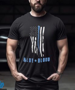 Blue Blood Flag Shirt