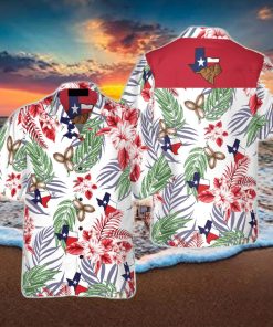 Bluebonnet Texas Hawaiian Shirt Pecan Version Button Down Floral And Flag Texas Shirt Proud Texas Shirt For Men