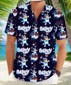 Bluey 4th Of July Hawaiian Shirt For Men And Women