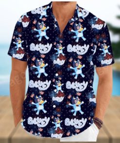 Bluey 4th Of July Hawaiian Shirt For Men And Women