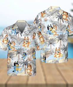 Bluey Dad And Mom Hawaiian Shirt For Family