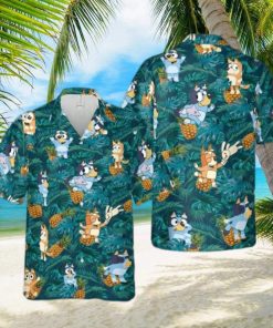 Bluey Funny Summer Vacation Beach Hawaiian Shirt