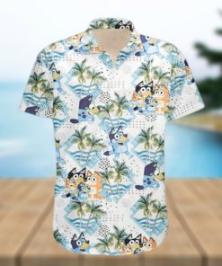 Bluey Hawaiian Dad Life Family Shirt