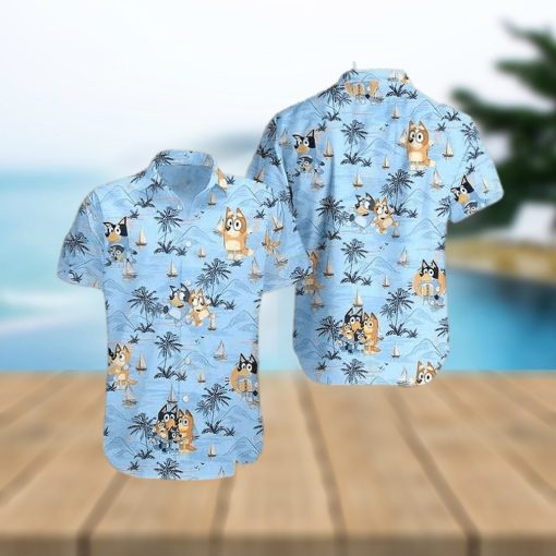 Bluey Hawaiian Shirt Bluey Dad Life Family Best Hawaiian Shirts