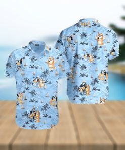 Bluey Hawaiian Shirt Bluey Hawaiian Dad Life Family Shirt