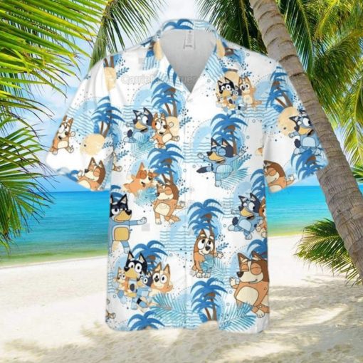 Bluey Hawaiian Shirt For Summer Vacation