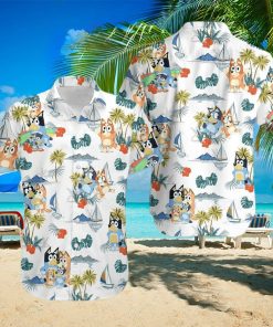 Bluey Shirt Blue Heeler Dog Hawaiian Shirt Summer Gift For Men And Women