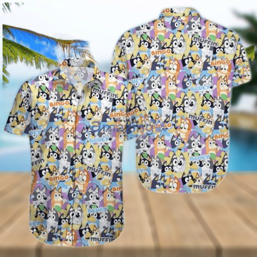 Bluey Shirt Bluey Hawaiian