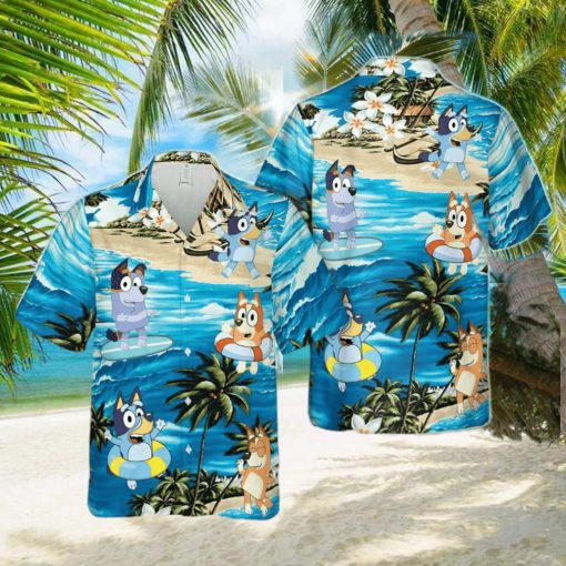 BlueyDad Hawaiian Shirt  BlueyDad Button Shirt