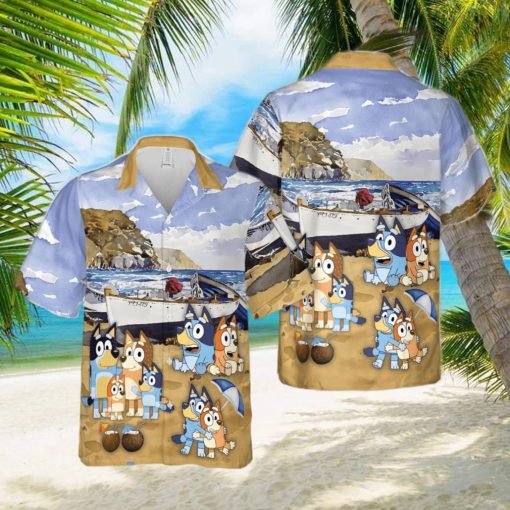 BlueyDad Hawaiian Shirt  BlueyDad Hawaiian Dad Life Family Shirt 9A9