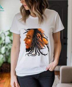 Bob Marley Lion Face T Shirt For Mens