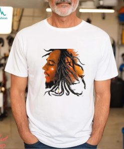 Bob Marley Lion Face T Shirt For Mens