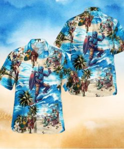 Boba Fett Star Wars Surfing Hawaiian Shirt