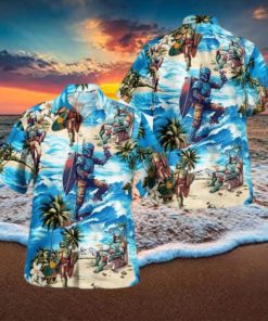 Boba Fett Star Wars Surfing Hawaiian Shirt