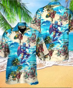 Boba Fett Star Wars Surfing Summer Beach Hawaiian Shirt