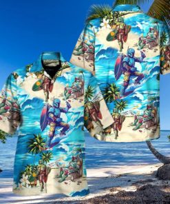 Boba Fett Star Wars Surfing Summer Beach Hawaiian Shirt