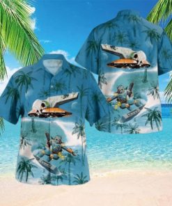 Boba Fett The Mandalorian Surfing Hawaiian Shirt