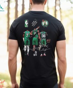 Boston Celtics Deer Hunting Season Jaylen Brown Jayson Tatum And Marcus Smart Signatures shirt