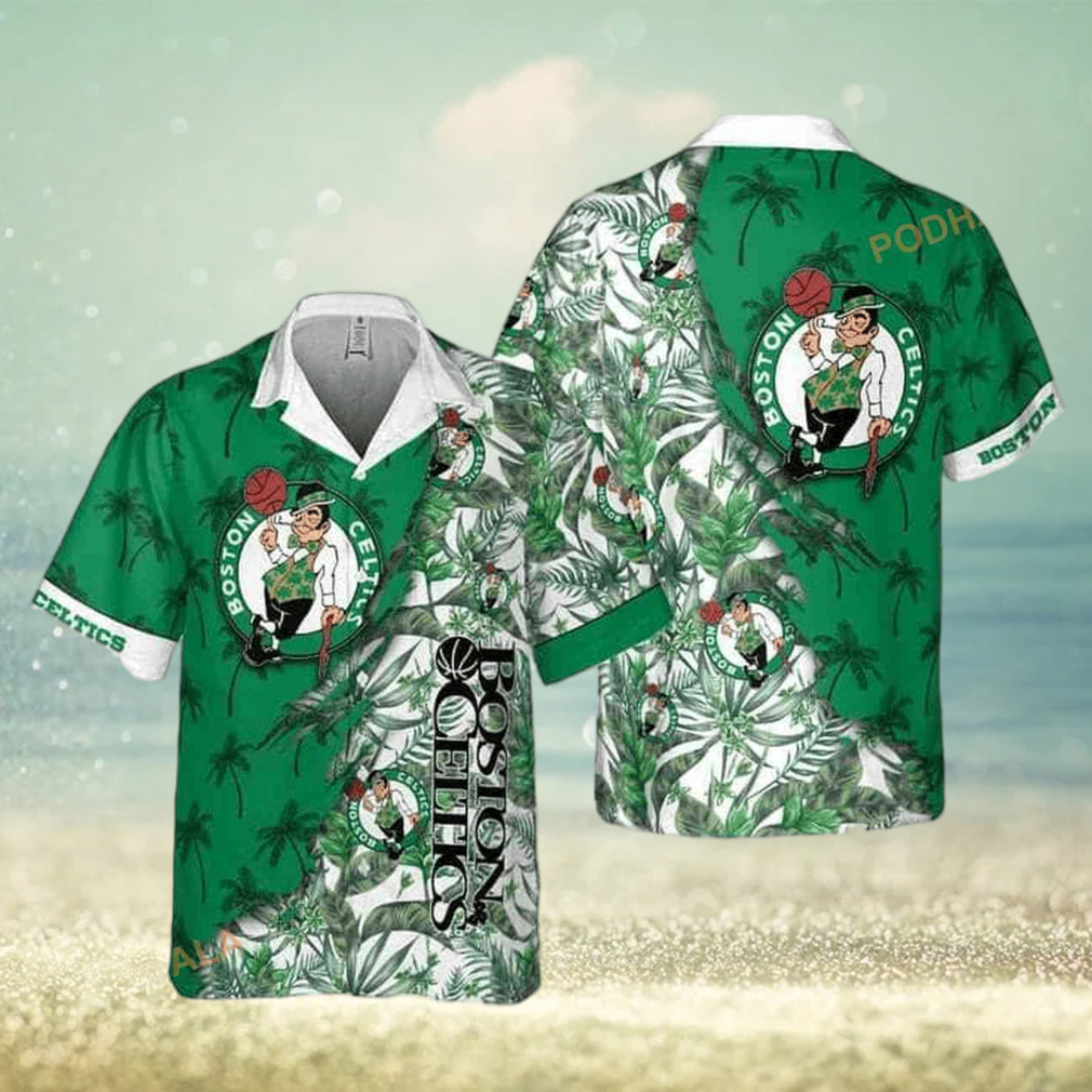 Boston Celtics Funny Hawaiian Shirt, Summer Gift For Friend