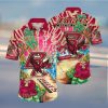 NFL Houston Texans Floral Flower Hawaiian Shirt