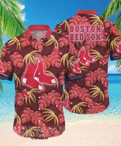 Boston Red Sox MLB Hawaiian Shirt Ocean Hibiscus Custom Name For Fans Gift  - Limotees