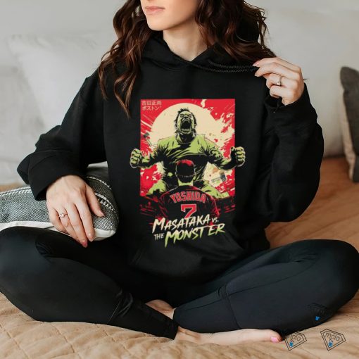 Boston Red Sox Masataka Yoshida vs The Monster art shirt