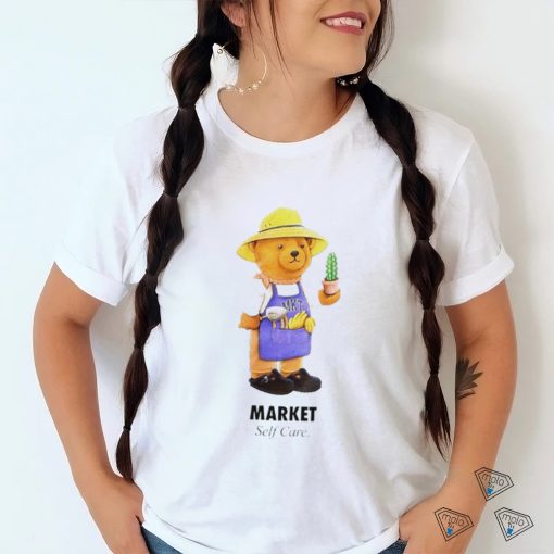 Botanical Bear Market self care art shirt